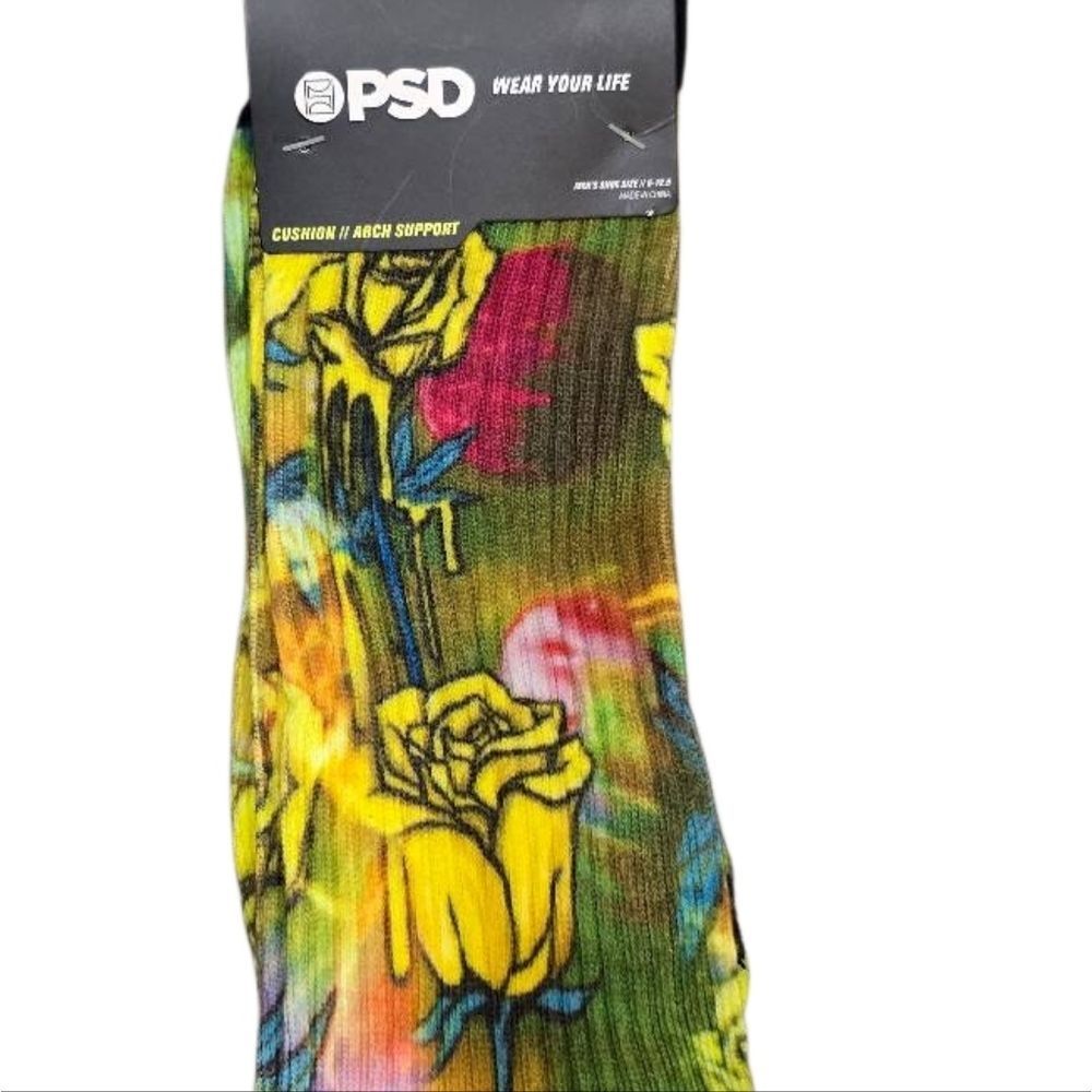PSD Drippin Smoke Pop Crew Socks